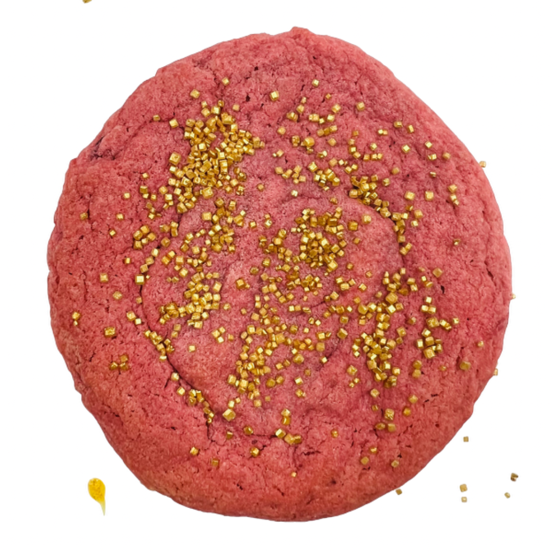 Twisted Sugar Glassy Brown Cookies